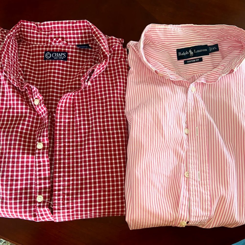 2 Men's Dress Shirts